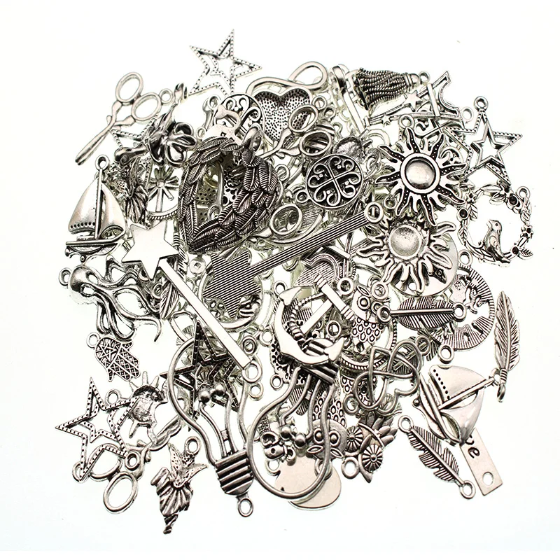 20 szt. Vintage Metalowe Antyczne Brązowe Losowe Zawieszki w Kształcie Zwierząt do Wyrobu Biżuterii DIY Bransoletki Naszyjniki Ręcznie Robione Akcesoria — zdjęcie 6