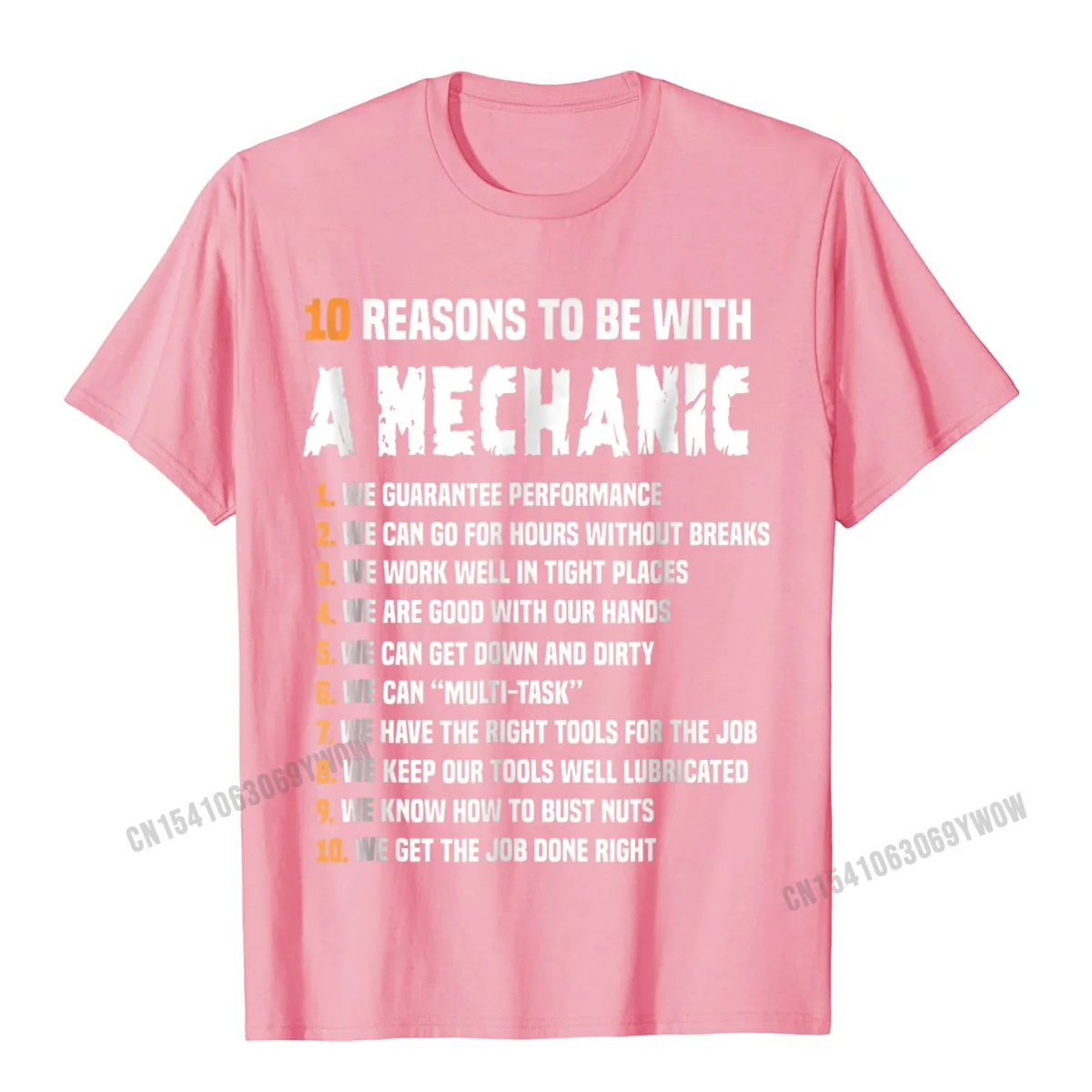 10 Reasons To Be With A Mechanic T-Shirt For Men Funny Camisas Men Print Tops & Tees For Men Cotton Top T-Shirts Leisure Hip Hop