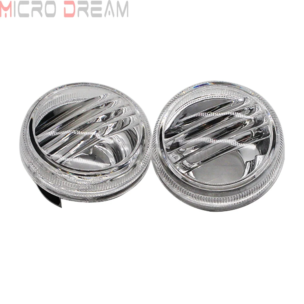 2x Clear LED Light Cover Lens Motorcycle Turn Signal Lense For Suzuki Boulevard M50 C50 VL800 C90 1500 M109R C109R C1800R 05-12