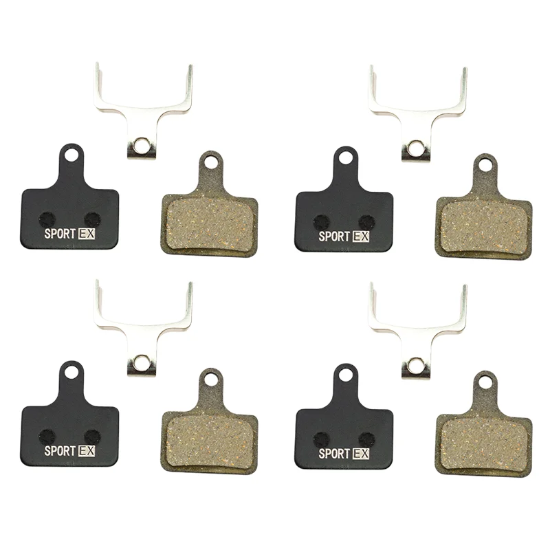 Bicycle Brake Pads for SHIMANO M9100 R9170 Ultegra R8070, U5000, RS805, RS505, RS405 RS305 Road Disc Brake, 4 Pairs Sport EX