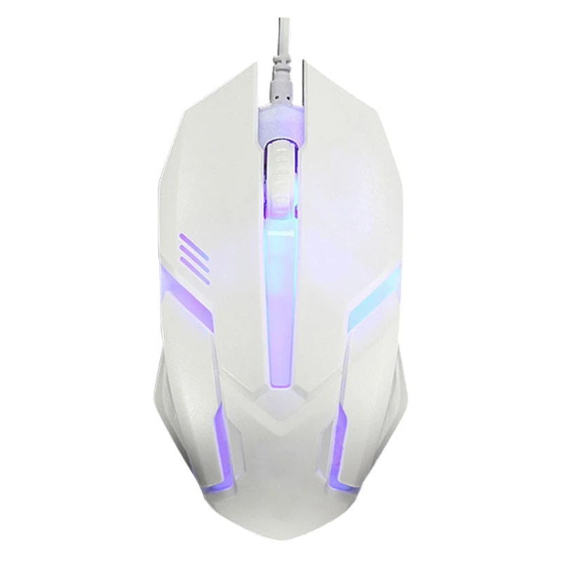 Ergonomic Wired Gaming Mouse Button LED 1000 DPI USB Computer Mouse Gamer Mice S1 Silent Mause With Backlight For PC Laptop