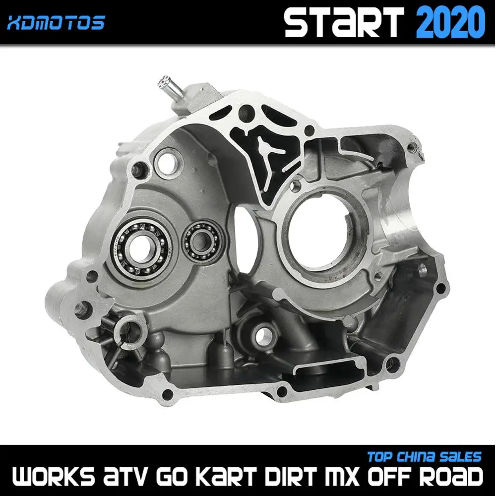 Motorcycle CrankCase Crank Case Kit For YX 140 YINXIANG 140cc W063 1P56FMJ Horizontal Kick Starter Engine Dirt Pit Bikes