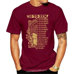 New Men t shirt 10 To Zen zen meditation buddha tshirts Women t-shirt