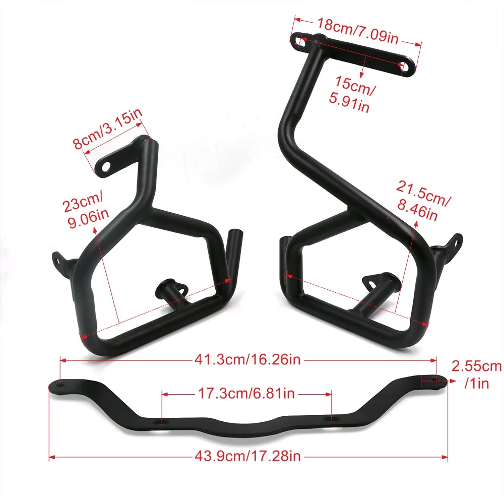 For BMW S1000XR S1000 XR S 1000 XR 2015-2023 Motorcycle Highway Front Crash Bars Engine Guard Bumpe Stunt Cage Frame Protector