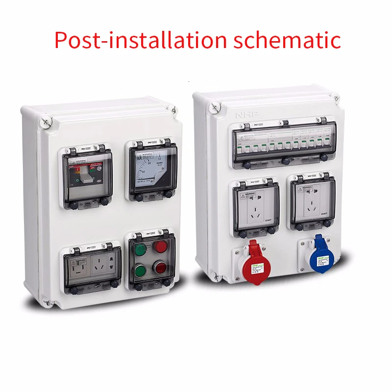 new protection window cover waterproof window cover circuit breaker protection cover switch window IP67 waterproof box