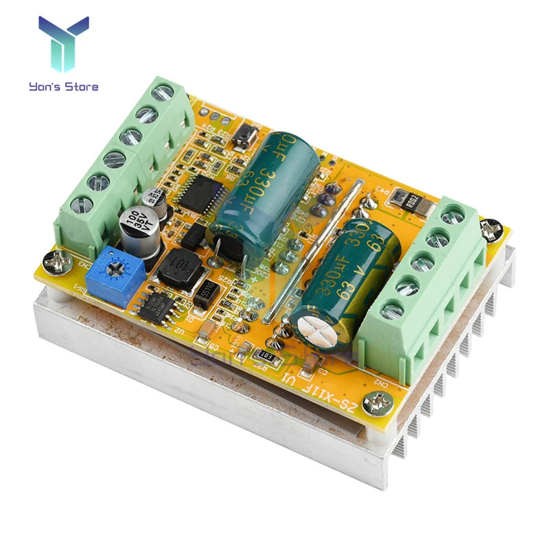 Hailege 380W PWM DC koolloos elektrische motorsnelheidsregelaar met Hall-Less 6,5-50V
