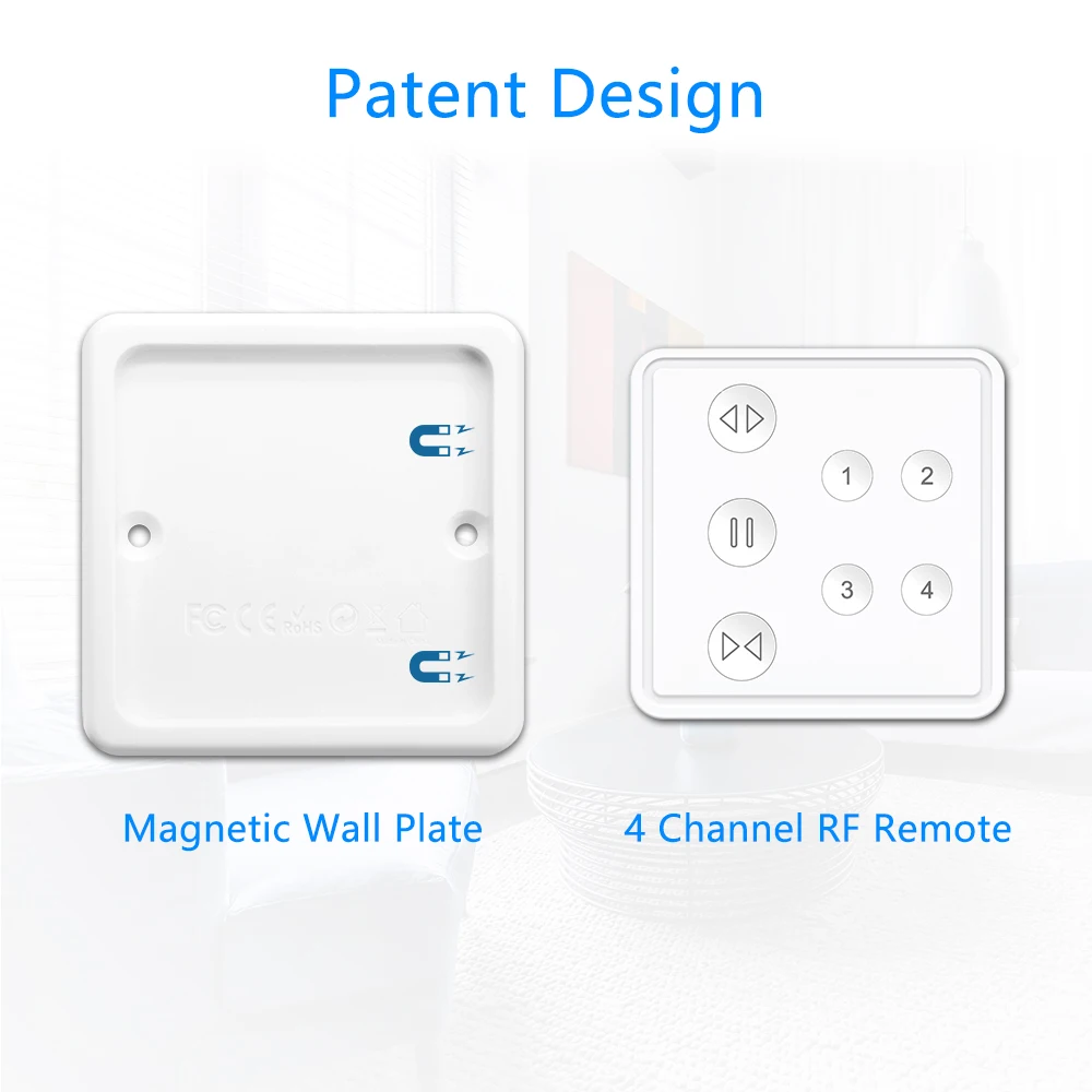 LoraTap RF WiFi Blinds Roller Shutters Curtains Motor Switch Module Remote Control Smart Life Home Automatic Opening Window