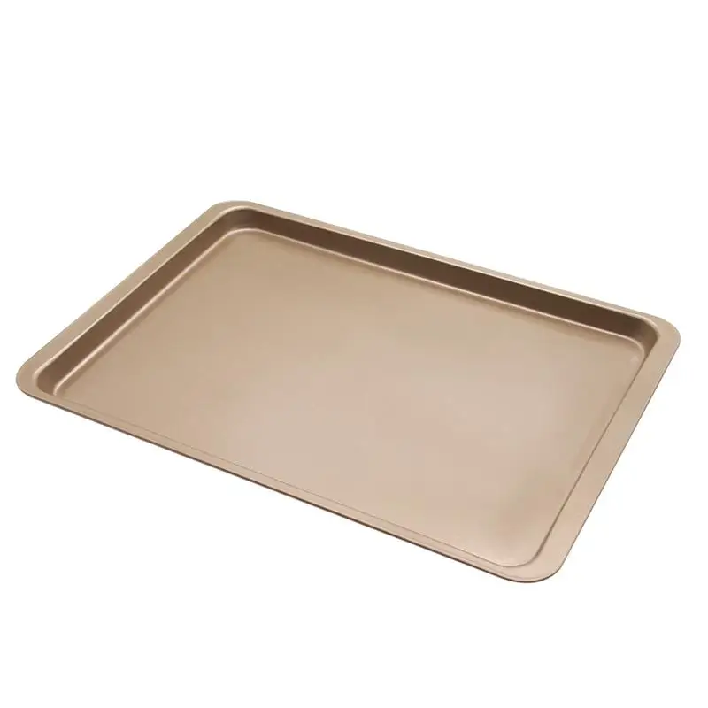 Kapmore 1pc Cookie Pan Creative Rectangular Nonstick Baking Tray Baking Pan Cake Sheet DIY Baking Tools For Home