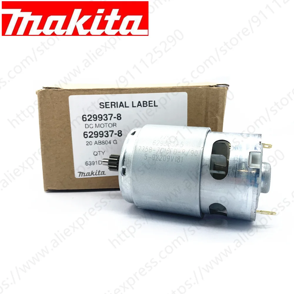 Orignal 18V MOTOR 629834-8 629937-8 untuk Makita HP457D DF457D BDF453 DDF453 DDF453RFE Dhp353 Bhp8390d Bor Sekrup Driver