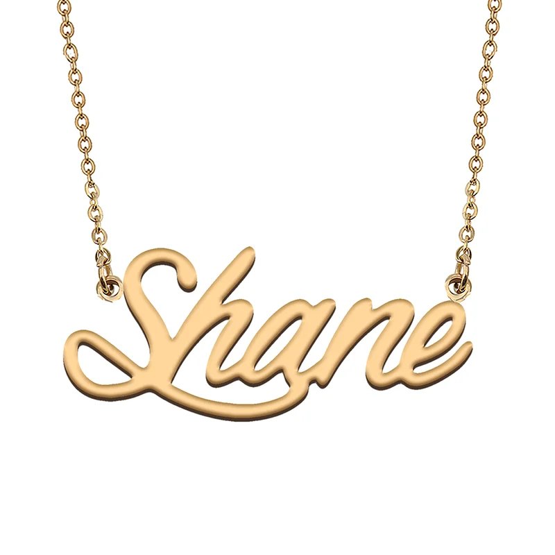 

Shane Custom Name Necklace Customized Pendant Choker Personalized Jewelry Gift for Women Girls Friend Christmas Present