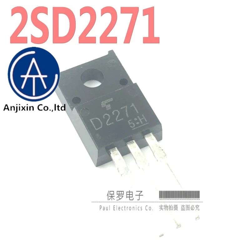 

10pcs 100% orginal and new NPN type transistor 2SD2271 D2271 TO-220F in stock