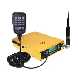 LEIXEN VV-898SP Mini Moblie Radio Built-in Battery 12000mAh 136-174&400-480MHz Dual Band Car Transceiver Amateur Ham Radio