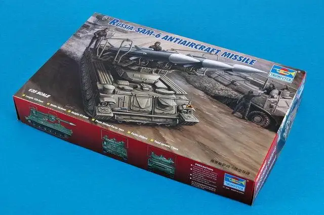 

Набор противовоздушных SAM-6 Trumpeter 00361, 1/35, русский модель ракеты