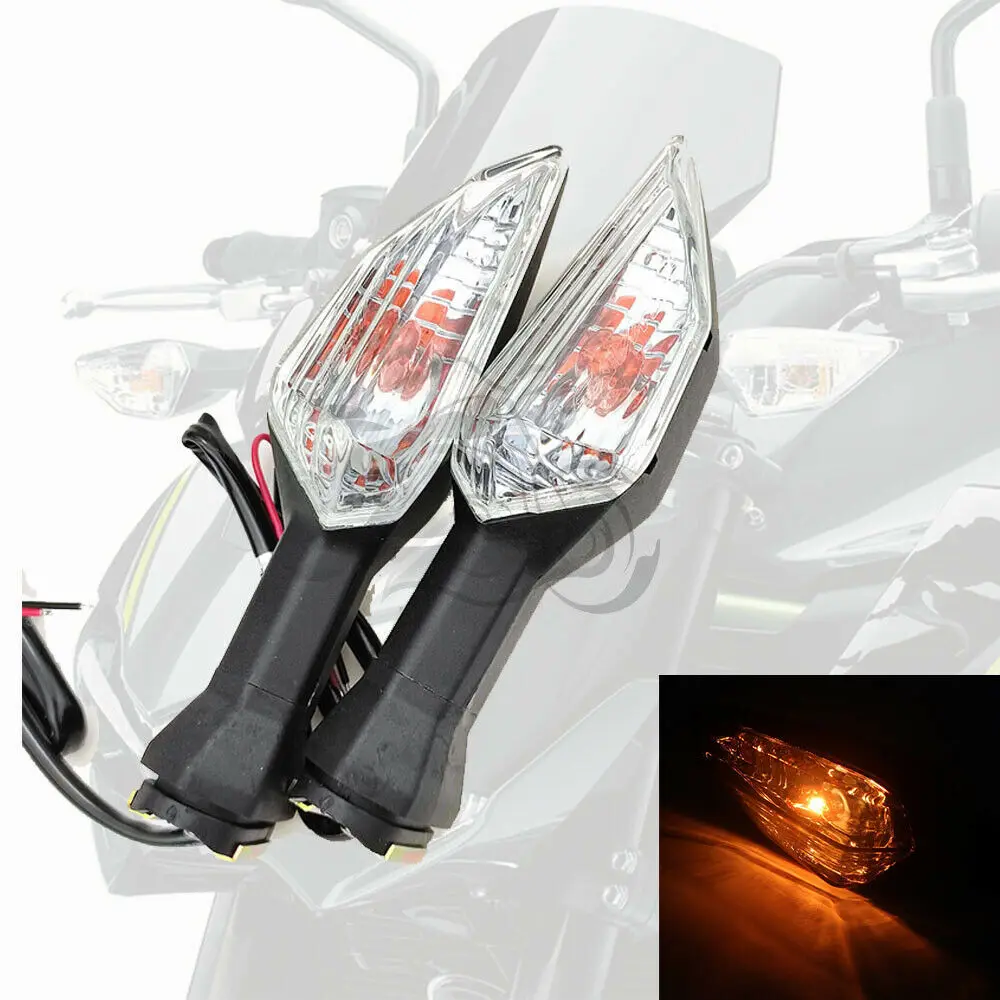 Motorcycle Turn Signal Lights Indicator Fit for KAWASAKI Versys KLE650 KLZ1000 VERSYS-X 300 Z400 Z650 Z750 Z900 Z1000 ER6N KLR