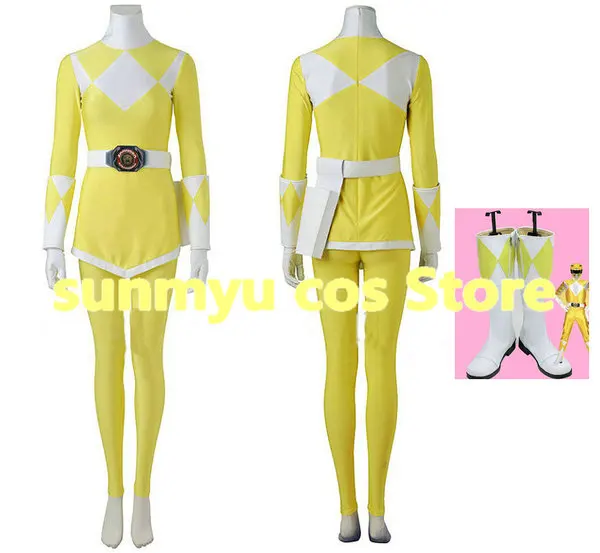 Kyoryu Sentai Zyuranger  Boi Yellow Cosplay Costume,Custom Size Halloween