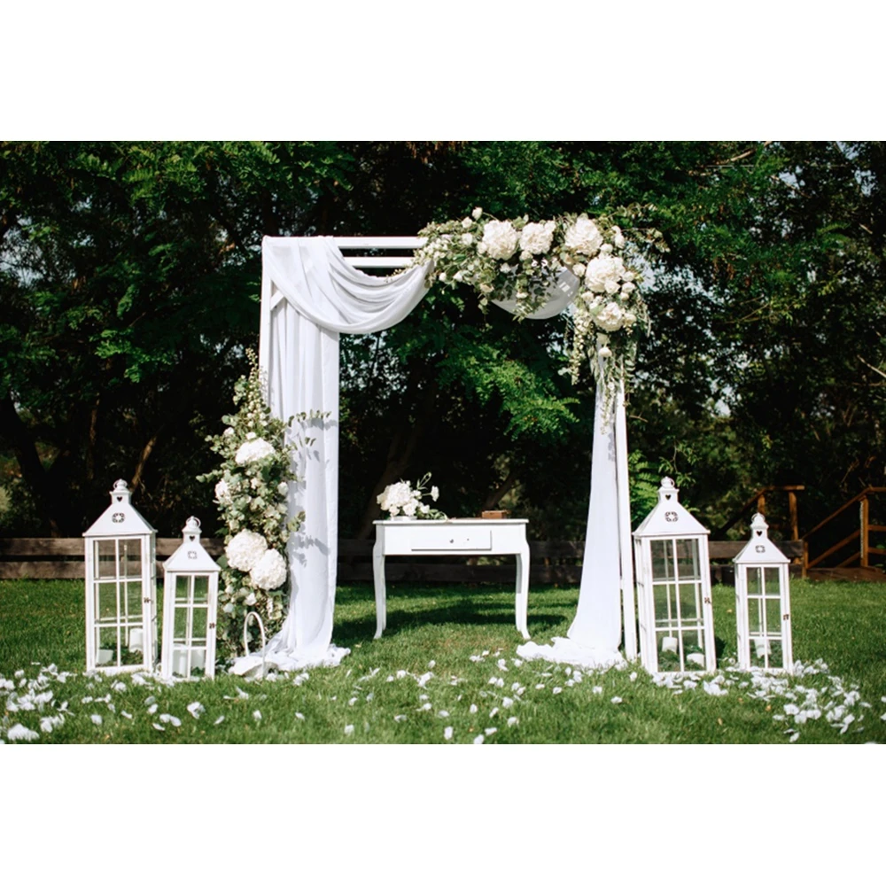 Yeele Cưới Rừng Nến Cô Gái Chân Dung Trang Trí Chụp Ảnh Phông Nền Tùy Chỉnh Chụp Ảnh Nền Cho Studio Ảnh