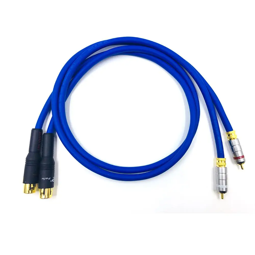 Hifi  Cardas Audio Cable Dual RCA Male To XLR Female Cable 2 XLR  Female To 2 RCA Plug
