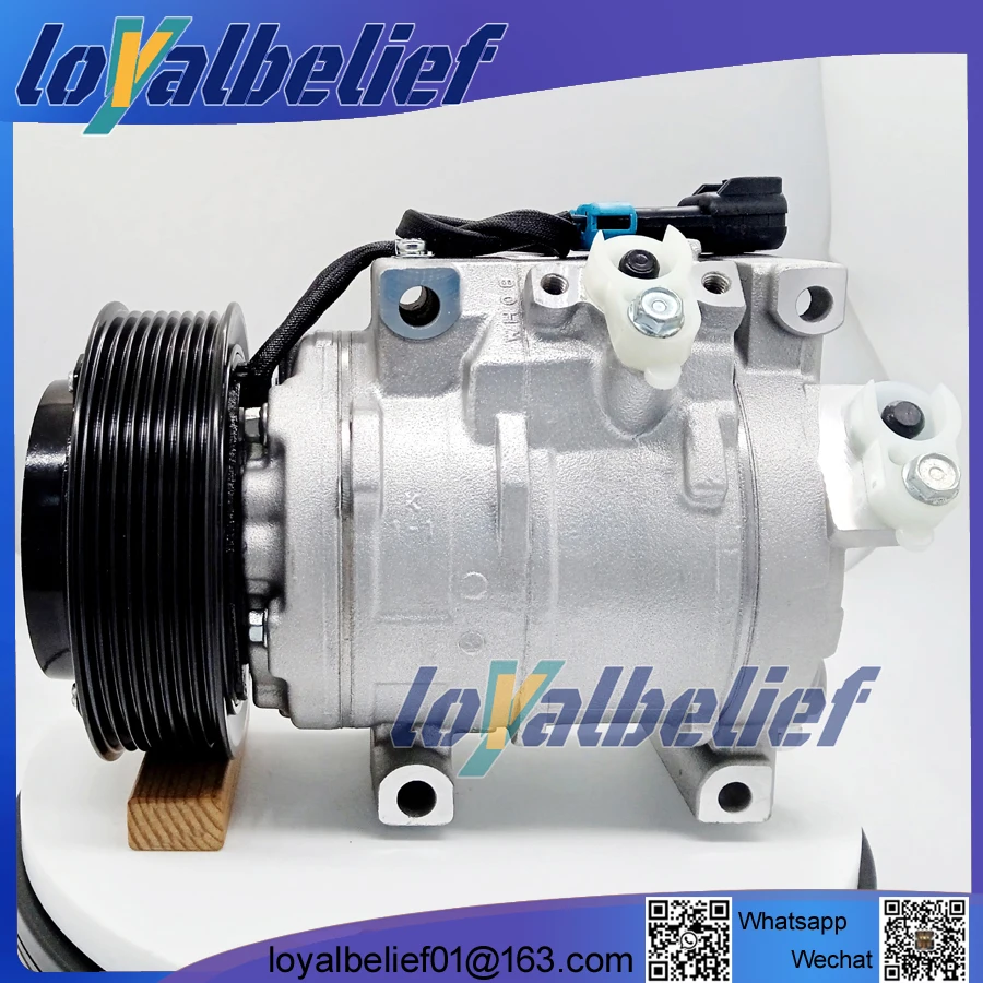 

10SRE18C Auto AC Compressor For John Deere Tractor RE502697 RE284680 AT367640 447280-1650 4472801650 MC4472802000 447280-2000