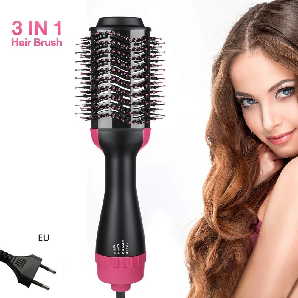 

One-Step Volumizer Hair Dryer And Hot Air Brush 4 In 1 Hair Dryer Brush Blow Dryer Brush In One Ceramic Coating Hot Air Brush