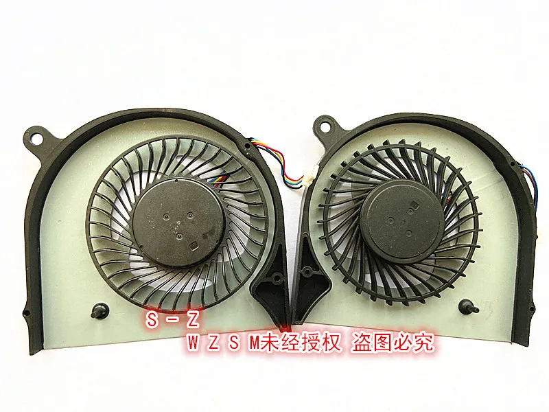 WZSM New  CPU GPU Cooling Fan for Acer Aspire Nitro VN7-591 VN7-591G cooler fan DFS531005PL0T FG2C AB07505HX070B00 00CWH860