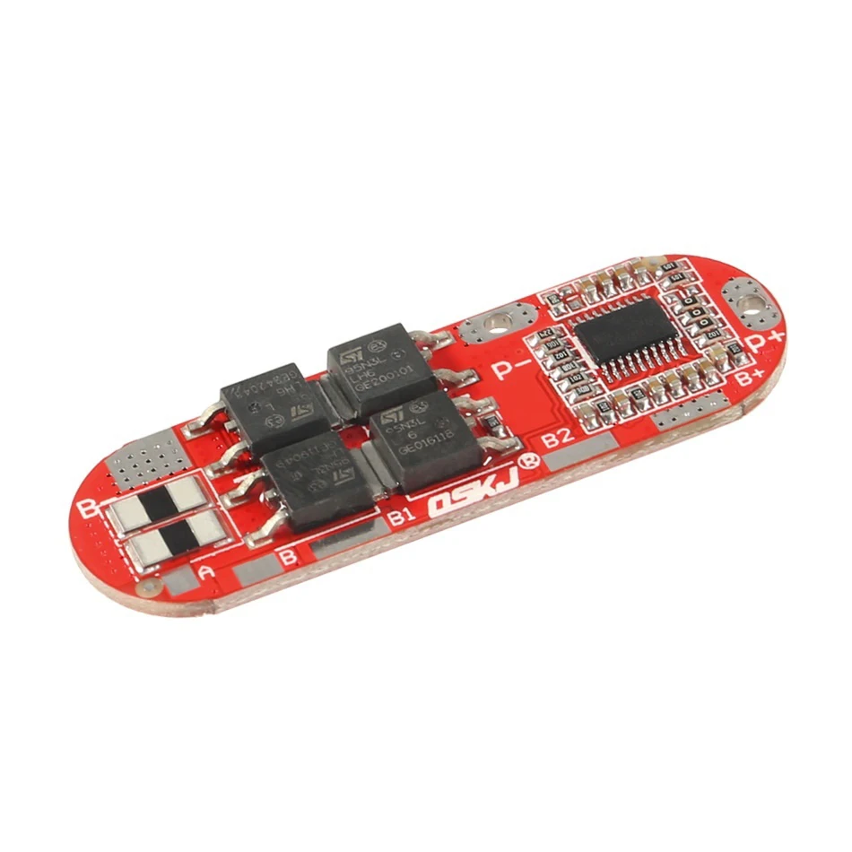 BMS 1S 2S 10A 3S 4S 5S 25A BMS 18650 Li-Ion Lithium แบตเตอรี่โมดูล PCB PCM 18650 Lipo BMS Charger