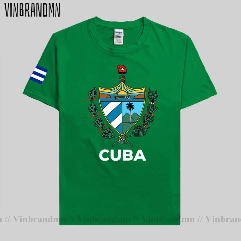 Cuba Cuban t shirt fashion 2021 jerseys nation team tshirt 100% cotton t-shirt gyms clothing tees country sporting CU CUB new 20