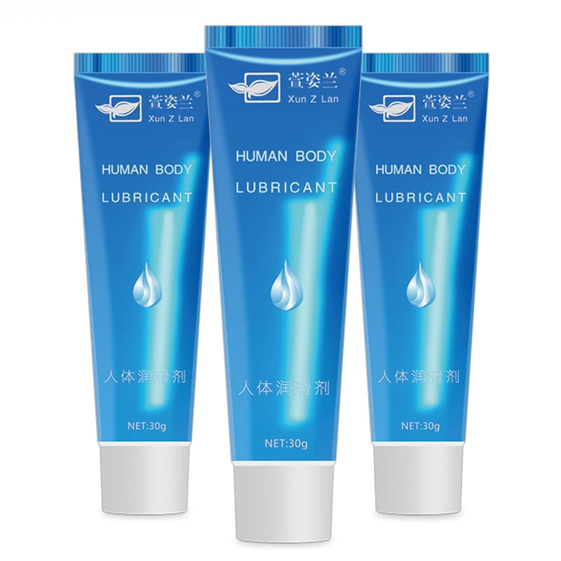 Base de silicio Lubricante Anal grasa para sexo Vagina de Gel de lubricación de aceite Lubricante a base de 30ml Lubricante Sexual de tacto seda parejas Gay