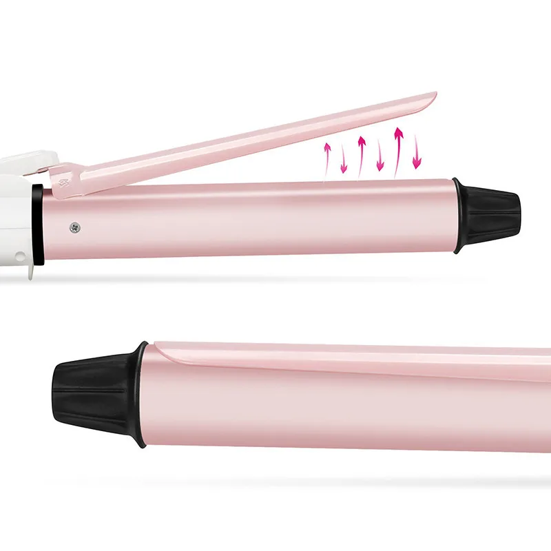 หมุน25-28มม.ผมดัดผมไฟฟ้าเซรามิก28 Mm Hair Curling Iron Big หยิกแฟชั่นสไตล์เครื่องมือบ้านร้านทำผม Curlers