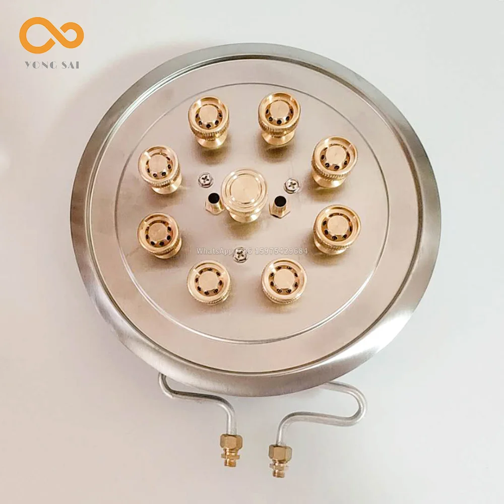 Fire Stove Accessories Nine Vents Stove Head Stir-Fried Burner Natural Gas Stove Head Modification Parts