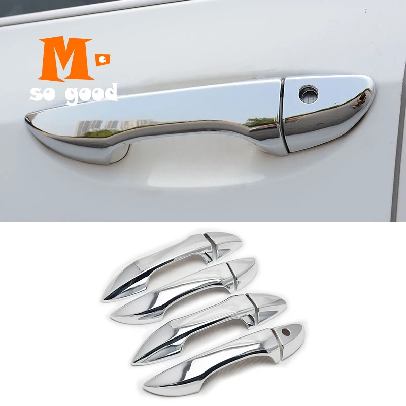 ABS Chrome Door Handle Cover Trim for Toyota Corolla 2014 2015 2016 2017 2018 Altis Left Hand Drive Car Accessories Styling 8pcs