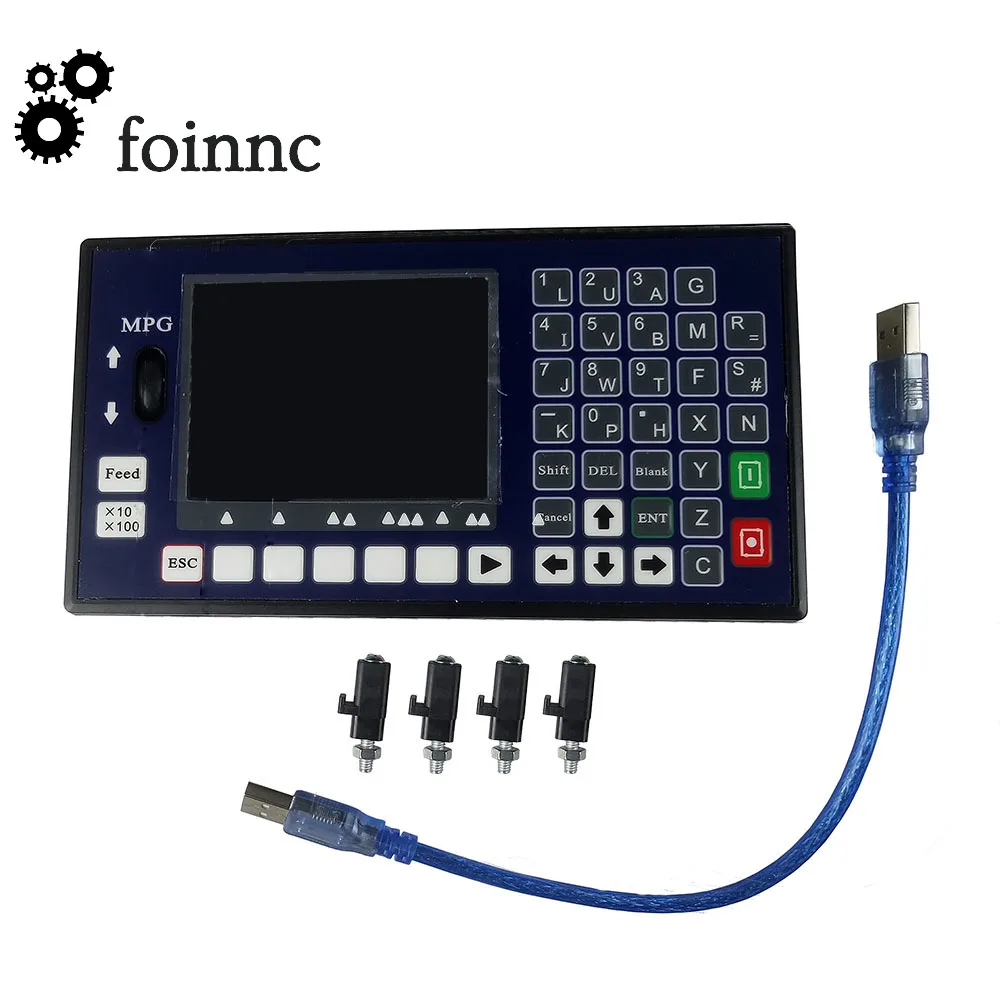 

CNC controller TC5540H 4 axis 400KHz USB Stick G code Spindle Control MPG Tool Setting Support Servo & Stepper Motor