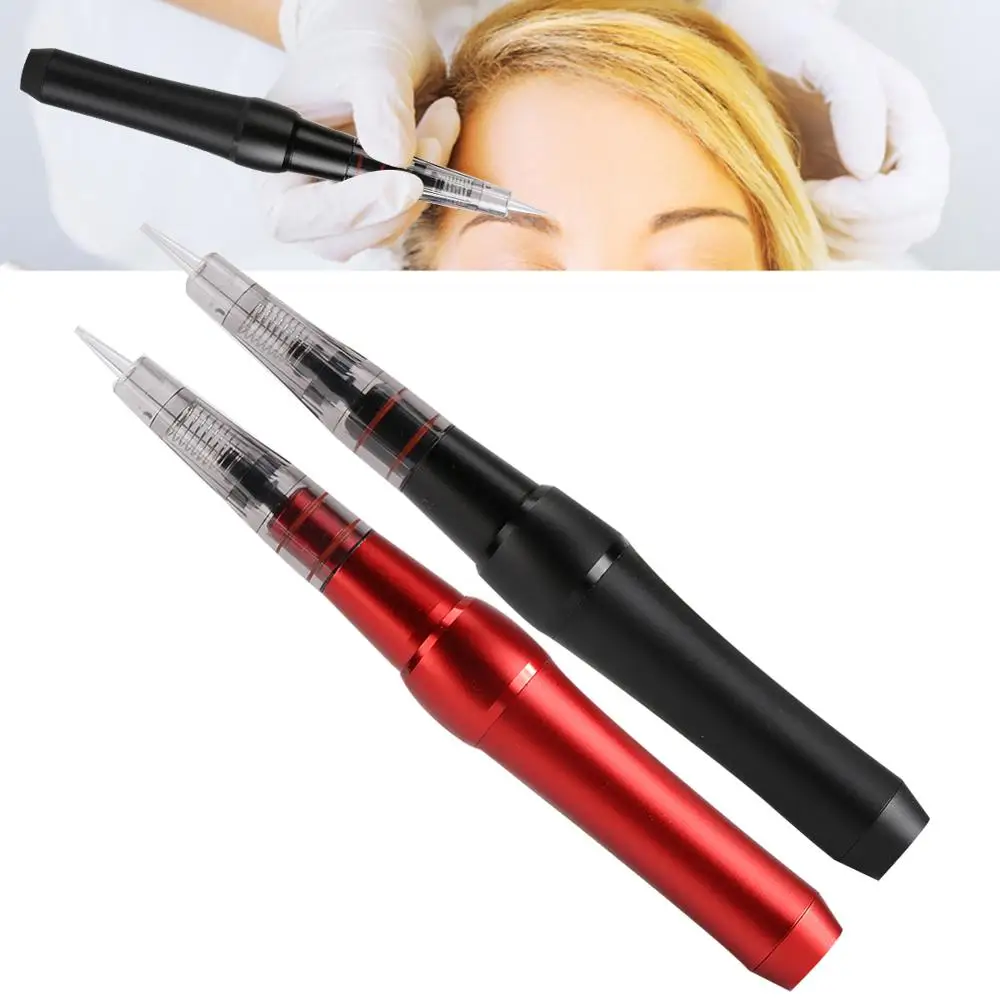 5 Gears Electric Semi-Permanent Makeup Pen  Micro Microblading Eyebrow Lip Tattoo Machine Anesthesia Safe Painless US 100-240V