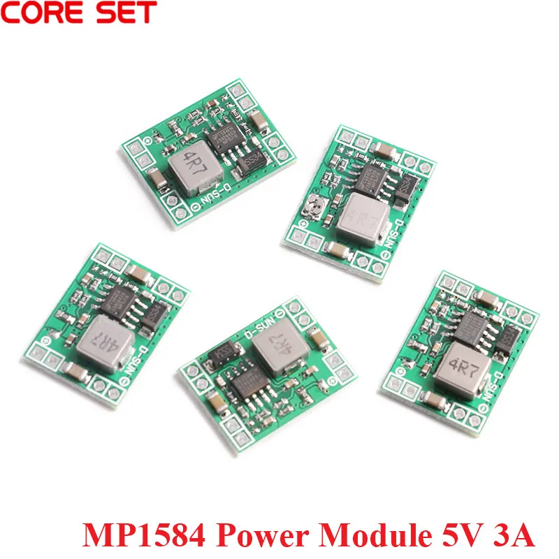 2pcs MP1584EN Adjustable 3A DC-DC Converter Step Down Voltage Regulator Module Replace LM2596s MP1584 DC DC Buck Board