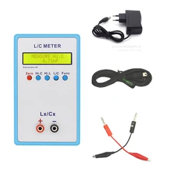 JUNTEK LC-200A Handheld Inductor&Capacitor Digital LCD Capacitance Inductance Meter LC Meter 1pF-100mF 1uH-100H