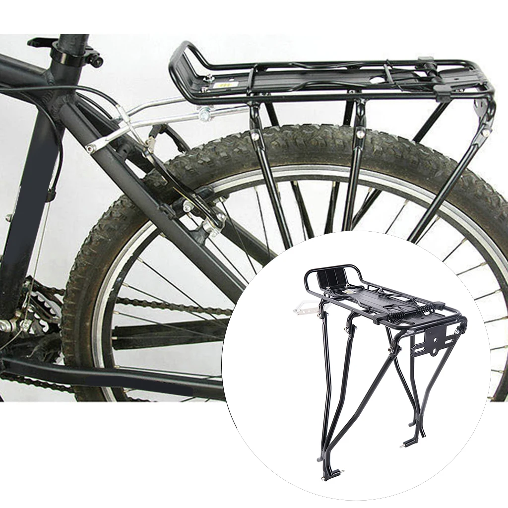 Bicycle Luggage Carrier Cargo Rear Rack Shelf Load Freight Cycling Bag Holder Trunk Shelf Bike Travel Accessories