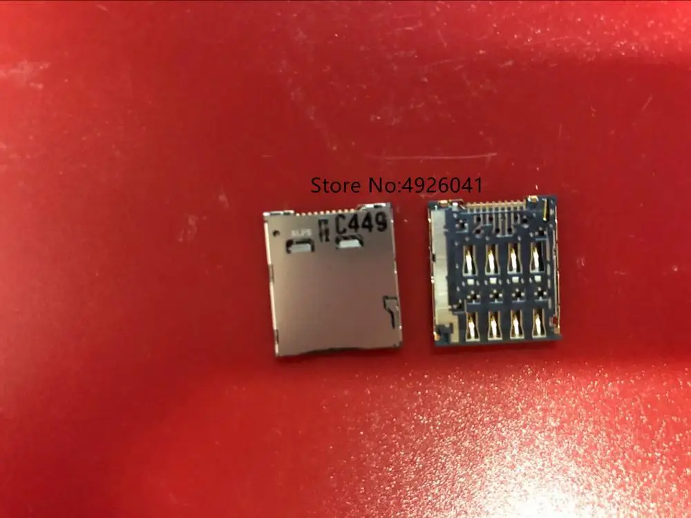 1PCS SCGD1B0208 Original Japan imported ALPS connector Mobile phone card SIM TF card