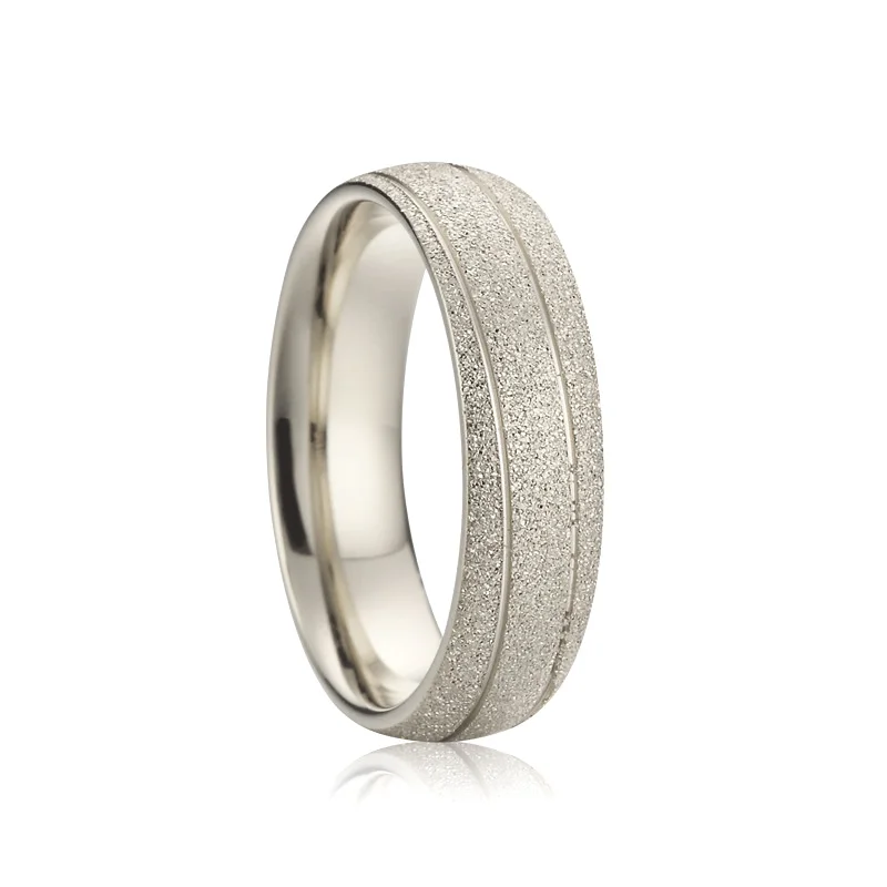 High Quality Wedding Rings Couple Sets For Men and Women 1 Pair Western 18k Gold Plated Jewelry Ring 8mm Big Size 6 to 15