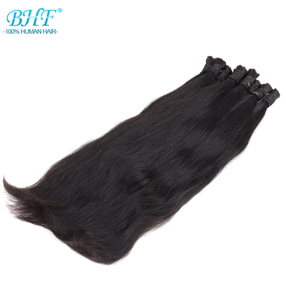 BHF Human Braiding Hair Bulk Micro Braiding Human Hair No Weft Human Hair Extensions For Braiding