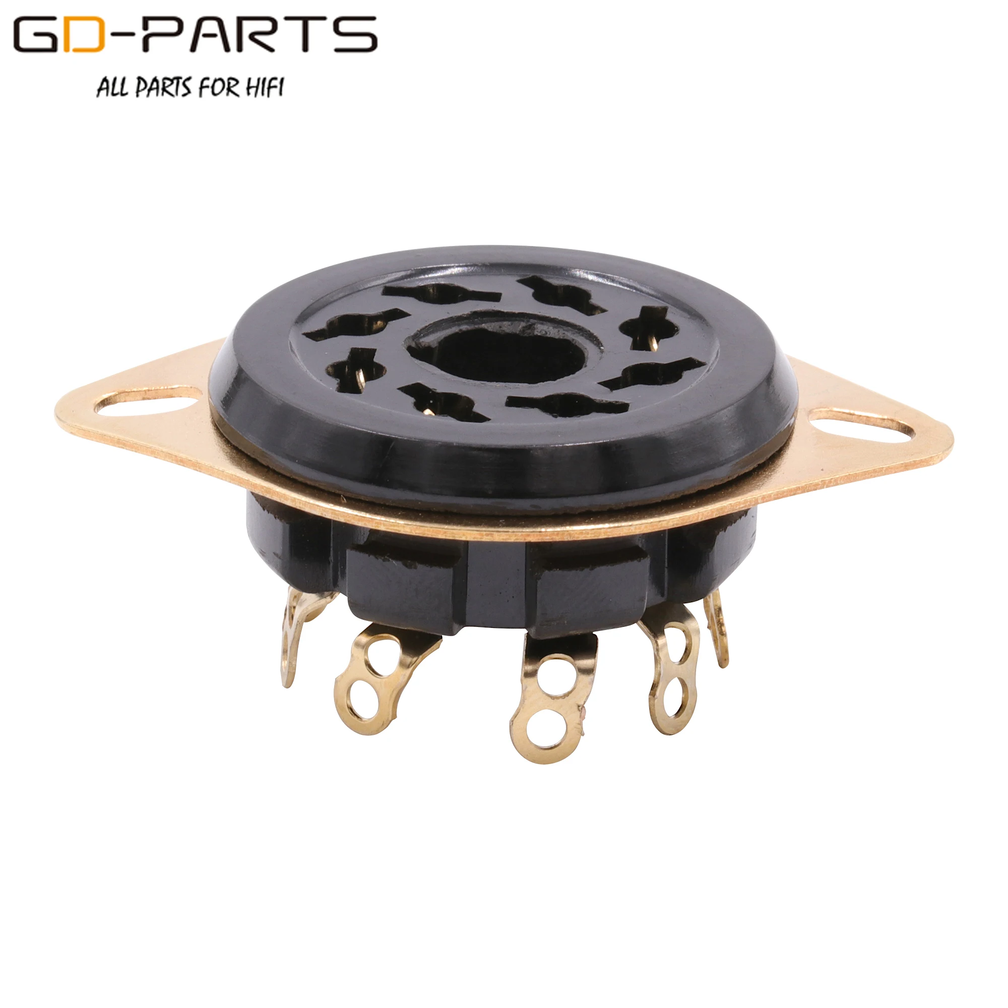 Chassis Mount 8pin Octal Bakelite Tube Socket Base For CV181 5881 6SN7 KT88 EL34 6550 6SL7 KT66 6CA7 5AR4 Vintage AMP DIY 10PC