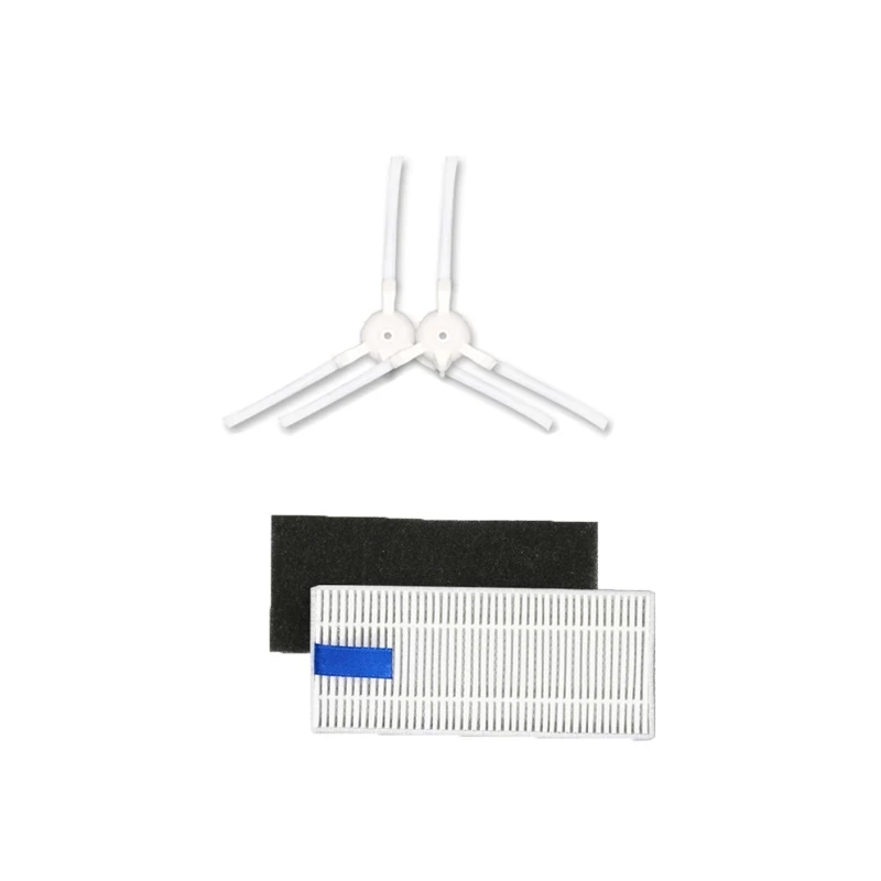 Hepa filtro escovas laterais para tefal rowenta explorer 20 40 60 serie robô aspirador de pó inteligente força varredura x3 peças reposição