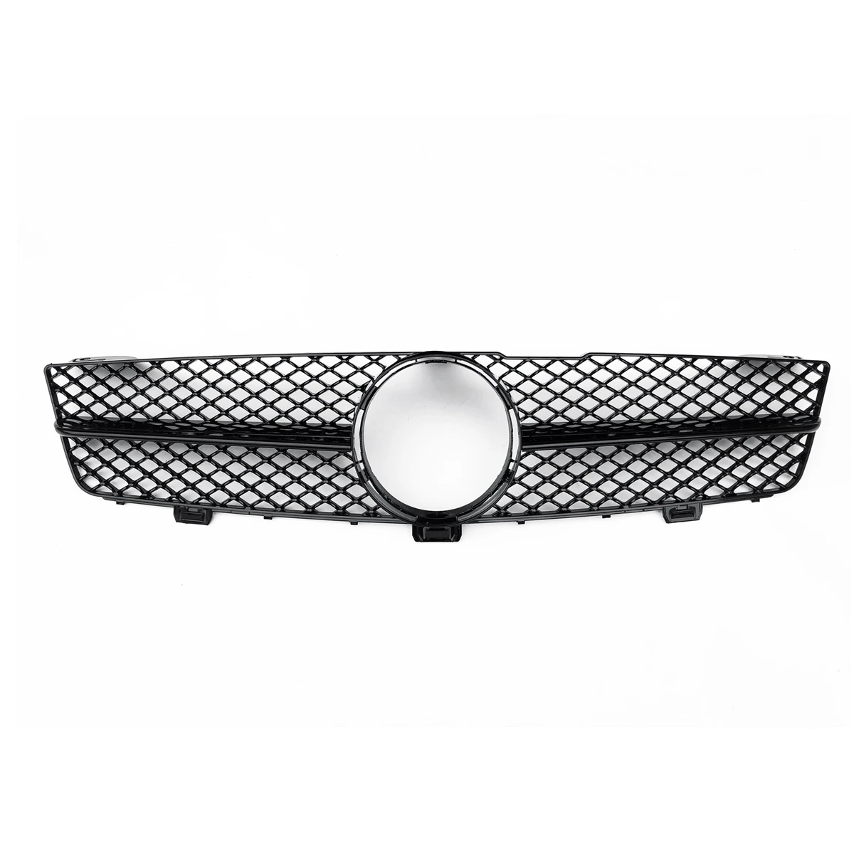 For Mercedes Benz W219 CLS CLASS 2009-2011 CLS350 CLS500 CLS550 CLS600 Front Grille Grill Black/Silver Upper Bumper Hood Mesh