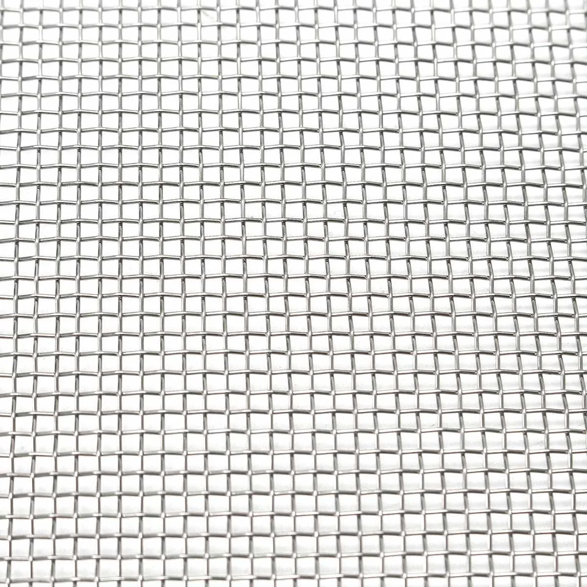 1PC 15x15cm high temperature resistant 10 mesh woven mesh screen filter 304 stainless steel
