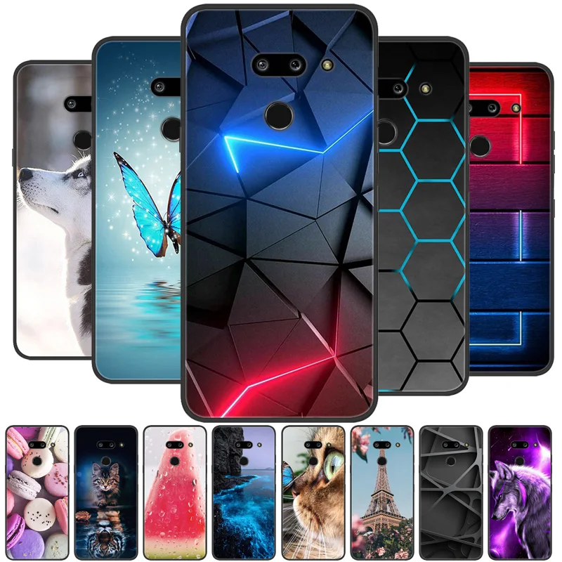 For LG G8 ThinQ Case Silicon Back Cover Phone Case for LG G8X ThinQ LGG8 G 8 Cases Soft bumper coque for LG G8S ThinQ Fundas