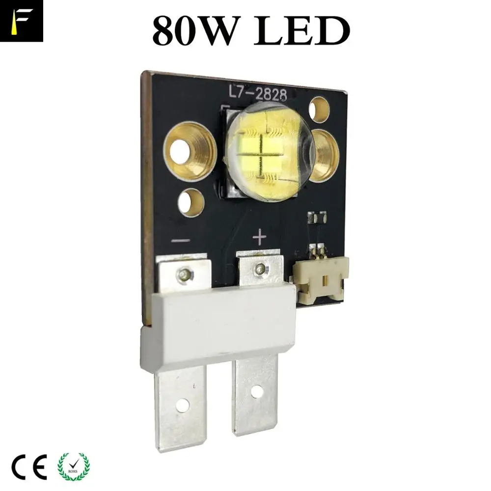 سطوع فائق CST CBT SSD LED 80 وات (4 شرائح كبيرة) مدمجة مصدر إضاءة المنظار الطبي LED