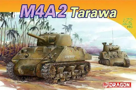 มังกร7305 1:72 Scale M4A2 Tarawa ชุด