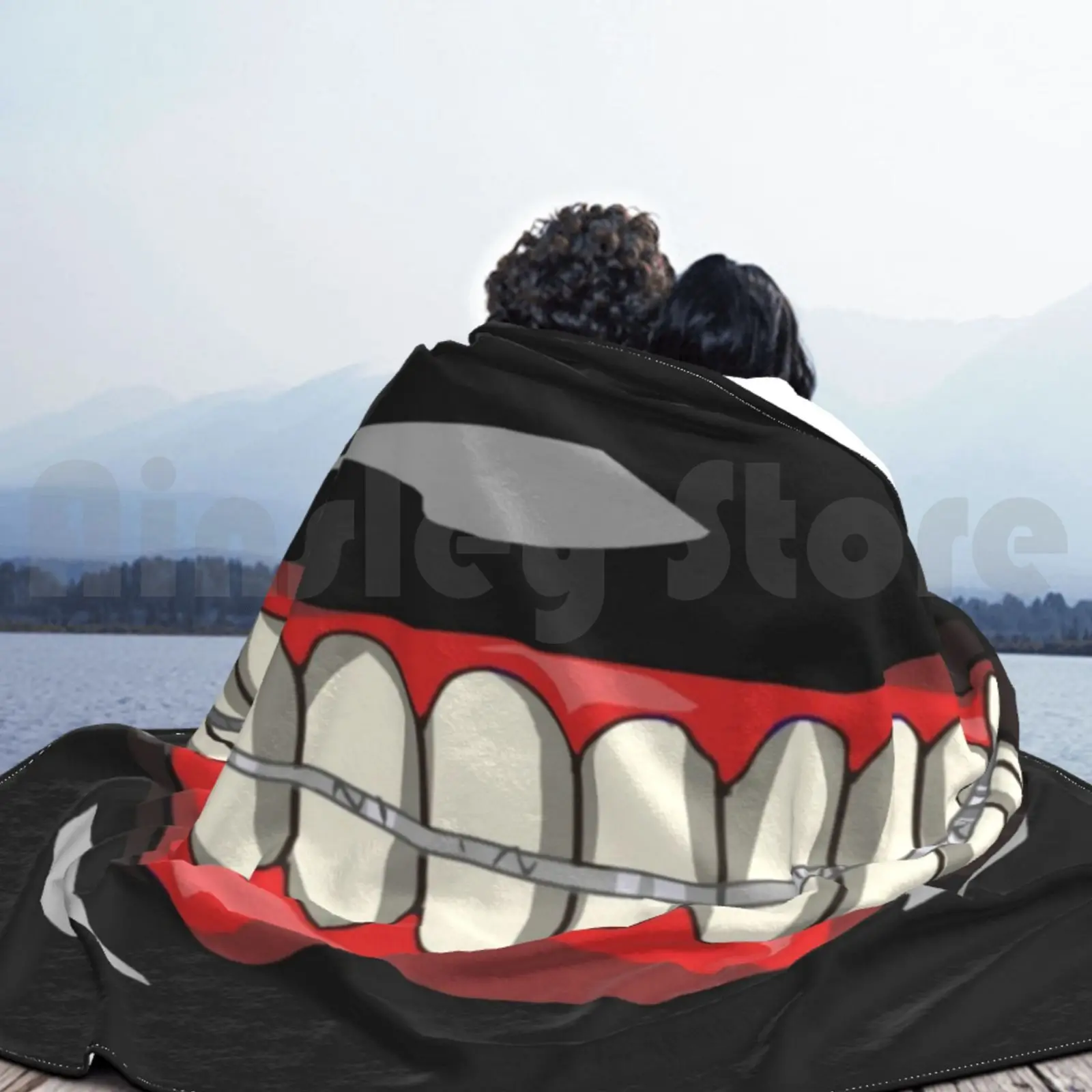 بطانية أنيمي لسرير الأريكة والسفر Kaneki Ken Ken Kanaki Anime Manga ألعاب الفيديو