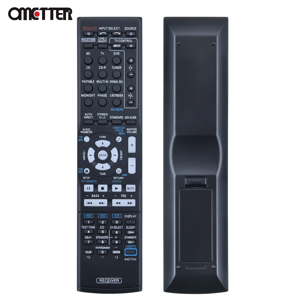 AXD7534 for Pioneer Remote Control AV Receiver Home Theater AXD7568 VSX-516 VSX-918V VSX-829H VSX-519V VSX-520K VSX-417 VSX-515