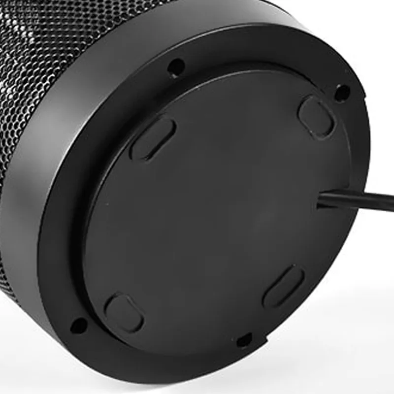 Calentador eléctrico portátil de cerámica Personal, calentador con termostato ajustable para oficina, hogar y dormitorio, 10/750/1500W