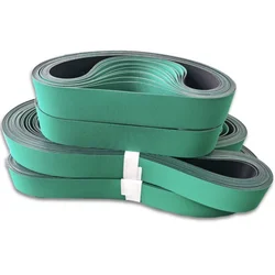 Perimeter:1250x20x1mm Elastic Conveyor Belt  Rubber Flat Antistatic Strong Adhesion Belt