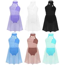 Girls Ballet Dress with Ruffles #3